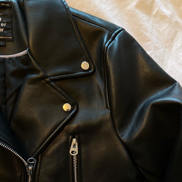 Zara Faux Leather Jacket - Picture 5 of 7